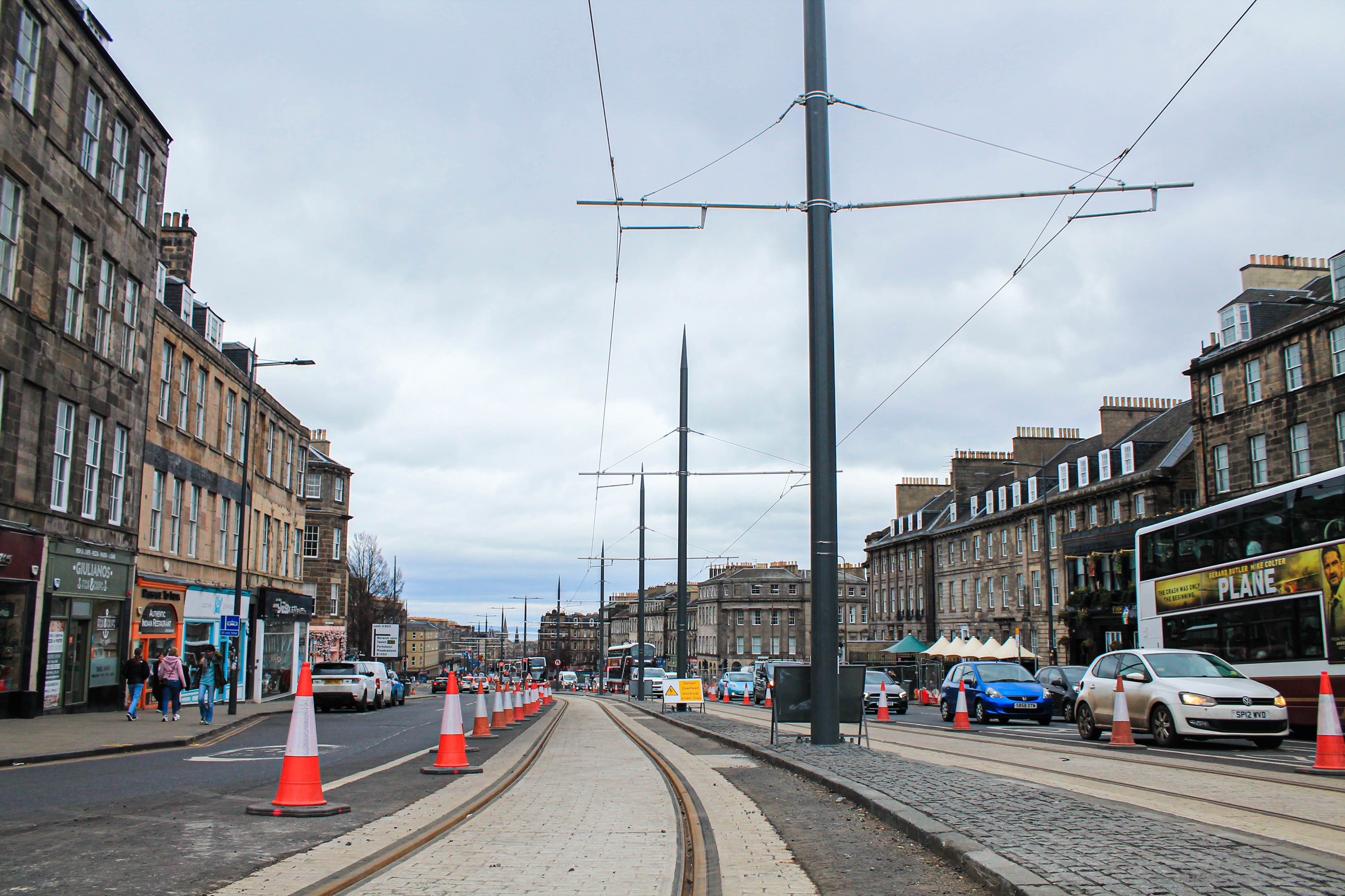 As wires on the Trams to Newhaven project are now live, anyone who plans to carry out works near the tramway is required to apply for a permit.