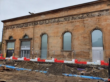 Corn exchange frieze