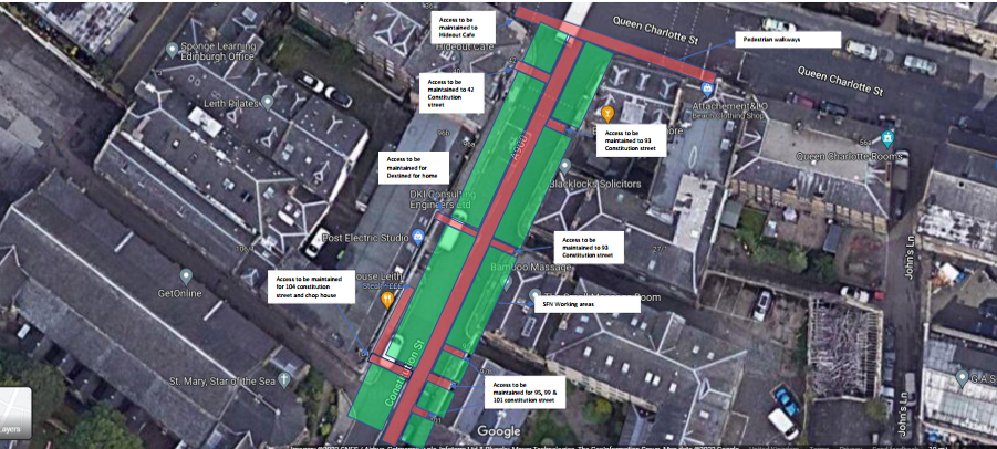 Qcs footway moving