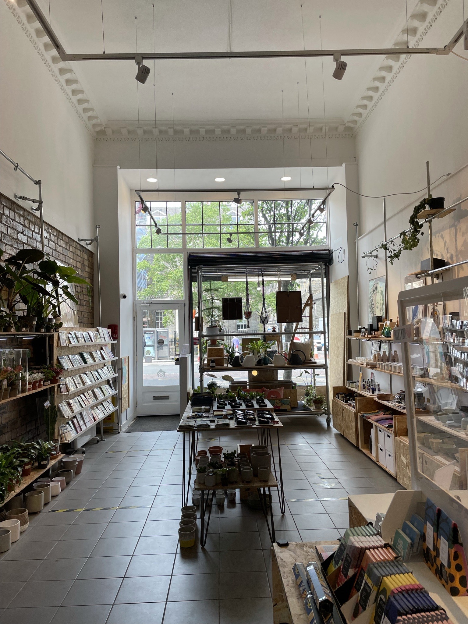 Inside the Logan Malloch store.